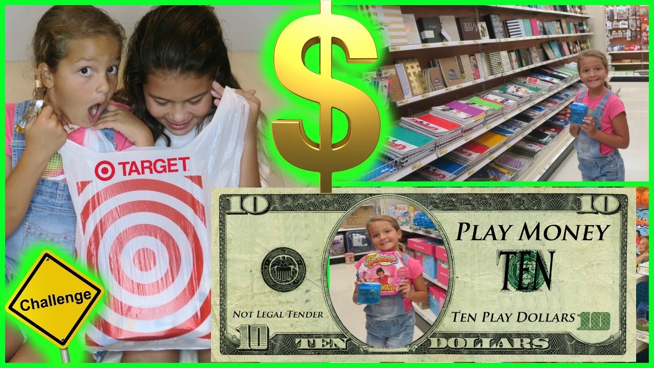 10 DOLLAR TARGET CHALLENGE "ALISSON&EMILY"