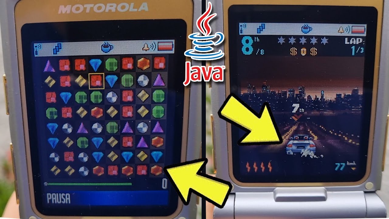 Os Jogos Radicais Do Motorola Razr V3
