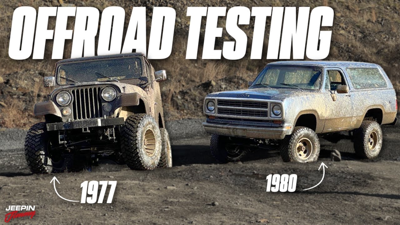 Бездорожье, как в 1980-м! Тест CJ-7 против Ramcharger на трассе