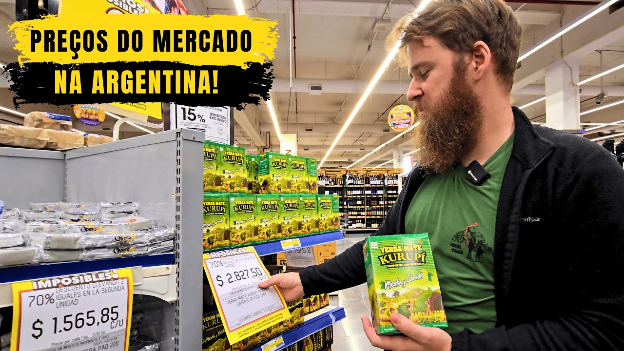 Como é um SUPERMERCADO NA ARGENTINA | BUENOS AIRES