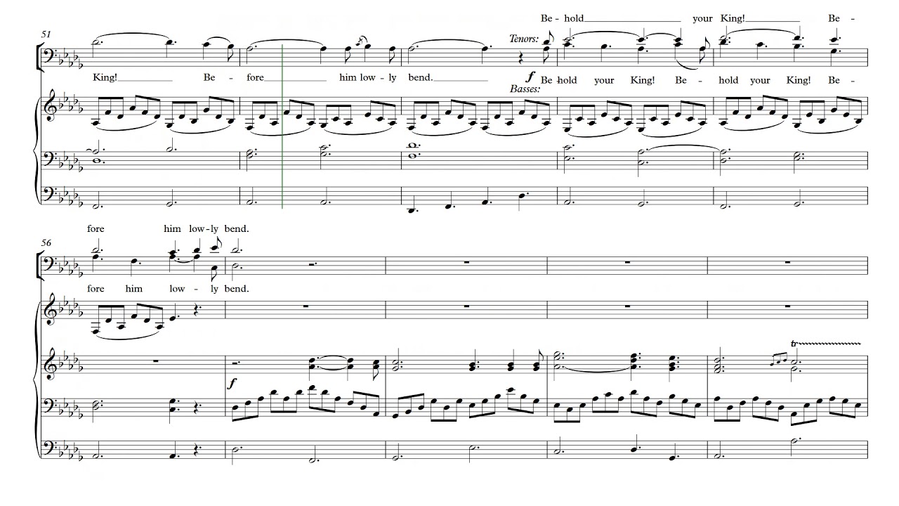 O Holy Night (for SATB choir and organ)