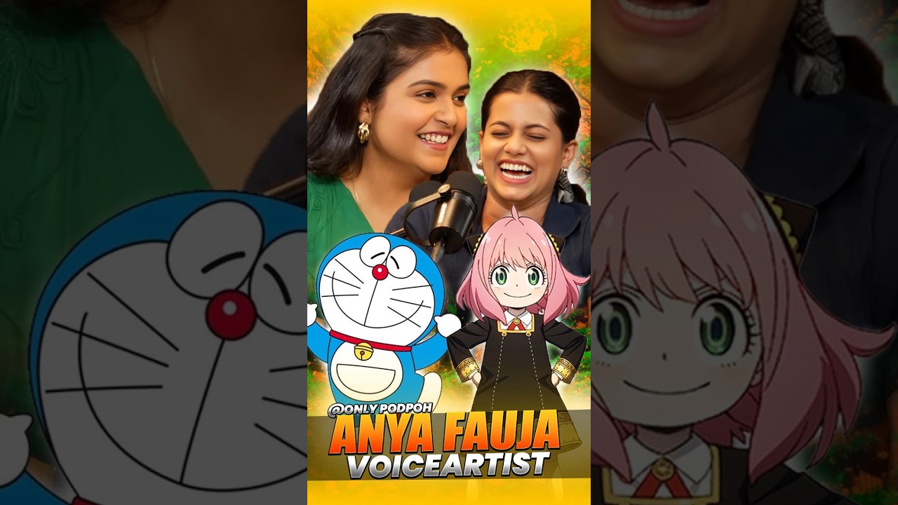 Doreamon vs anya forger voice@The_MotorMouth #shorts #anime #voiceartist #doraemon