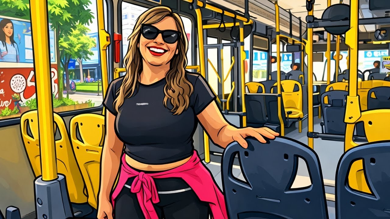 Vem comigo passear de ônibus pelas ruas do Recife -  Veja como está o trânsito