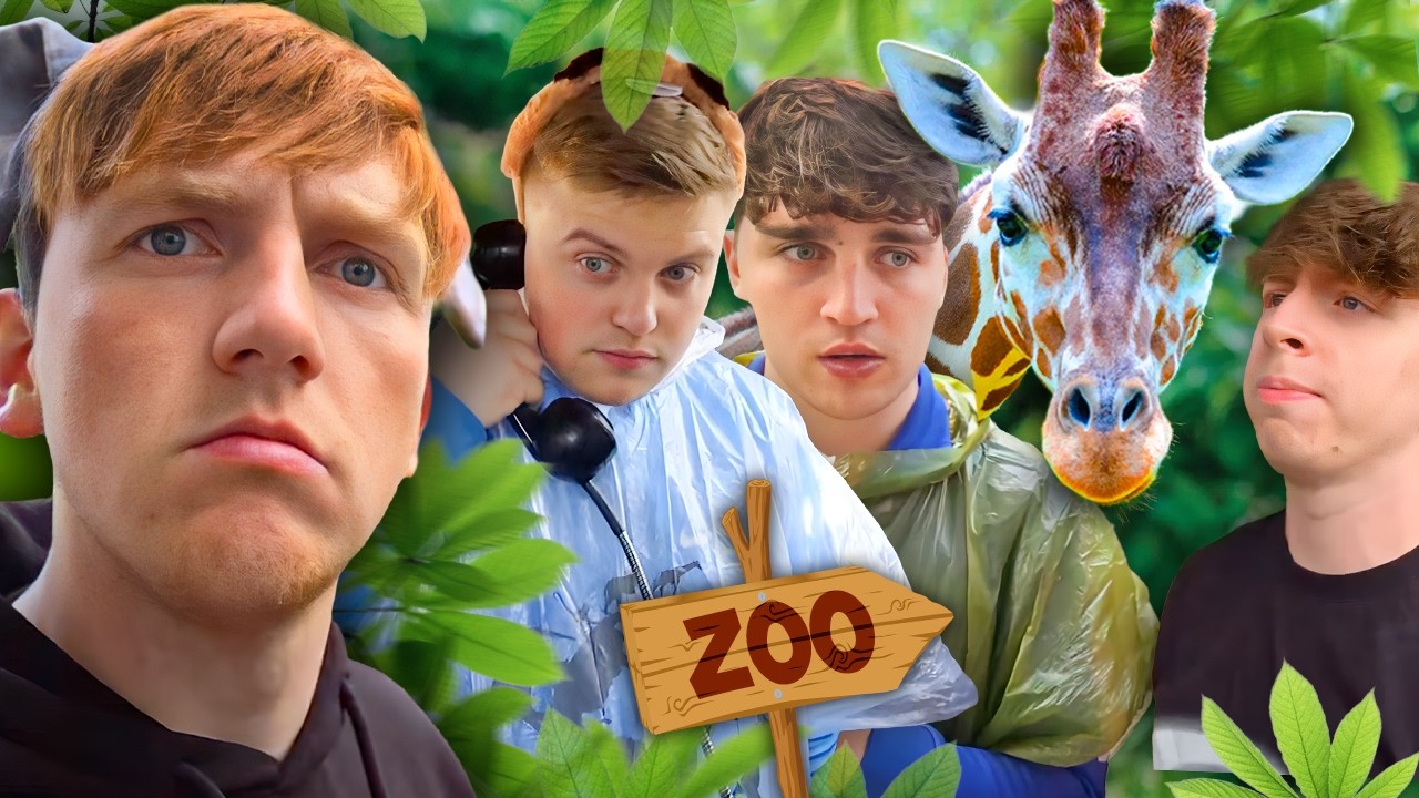 Angry Ginge Best Moments at the Zoo (w/ Chazza Tays Jakey )