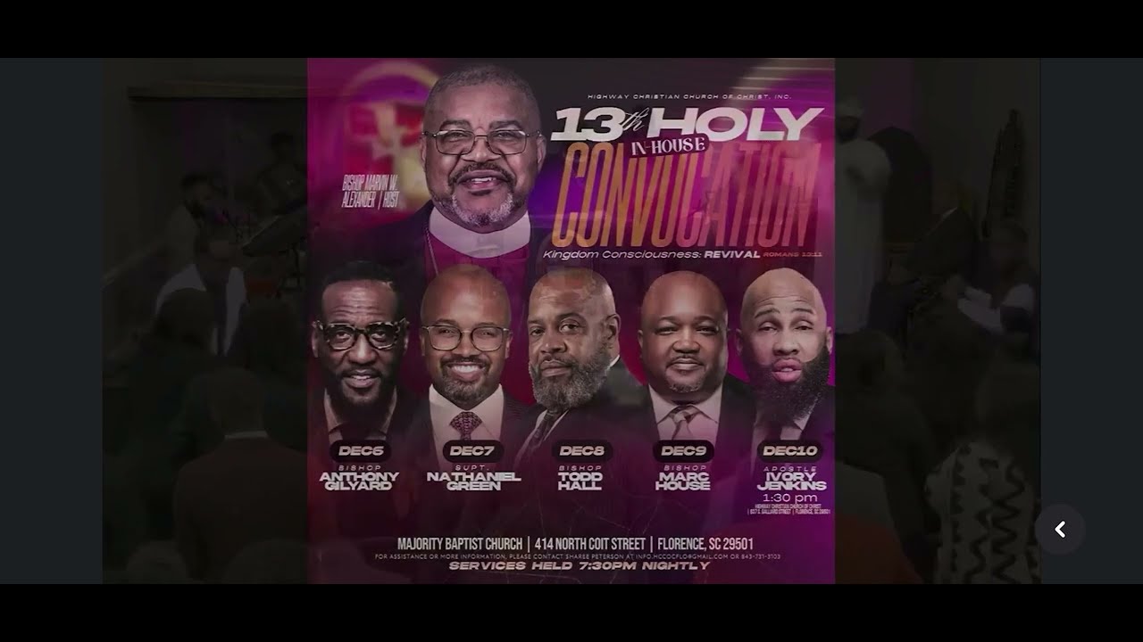 Hccoc holy convocation powerful praise break👏🏾😮‍💨🔥
