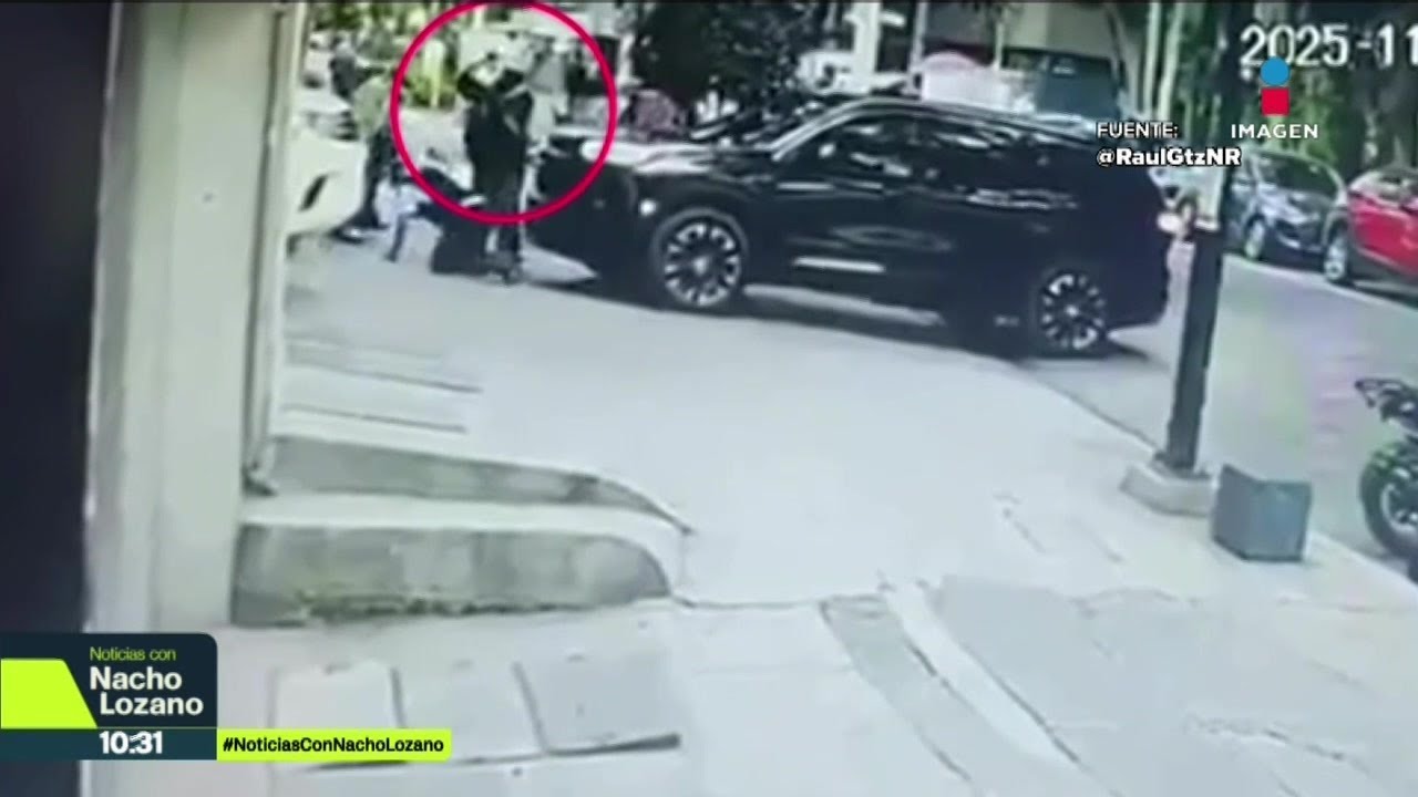 Custodio muere en asalto a camioneta de valores en la Condesa, CDMX | Noticias con Nacho Lozano