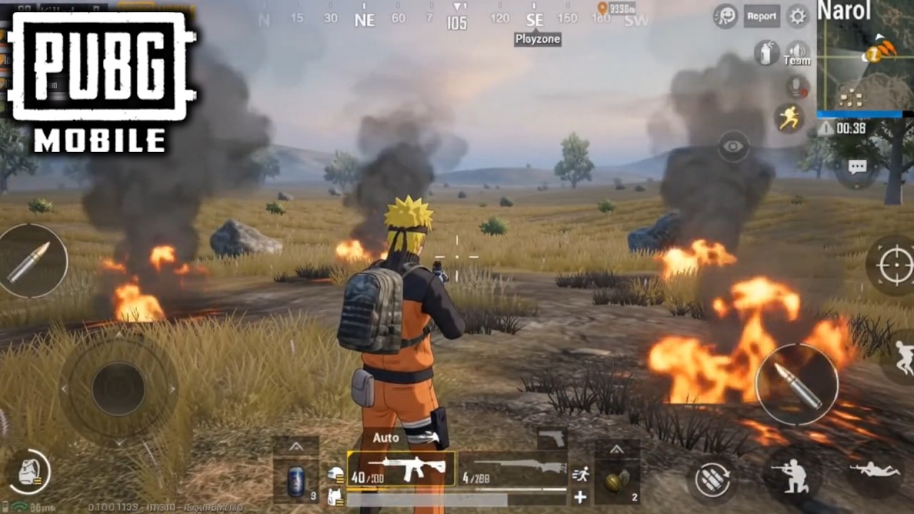 Обновление NARUTO буквально сломало PUBG Mobile!