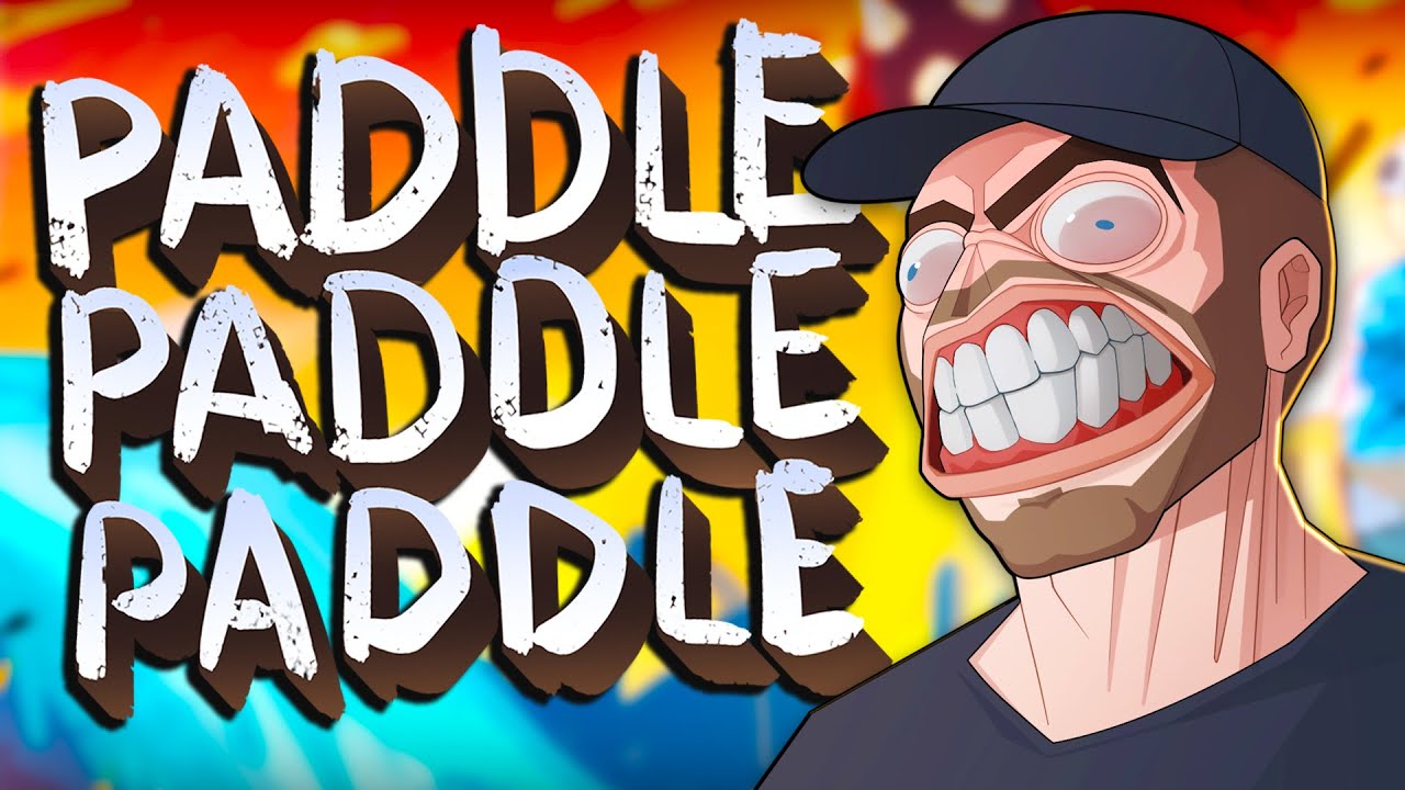 NEW CO-OP RAGE GAME! - PADDLE PADDLE PADDLE