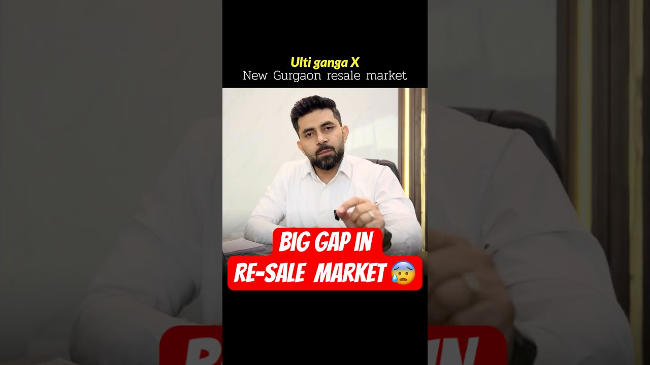 Big gap in resale market @Property_Milegi