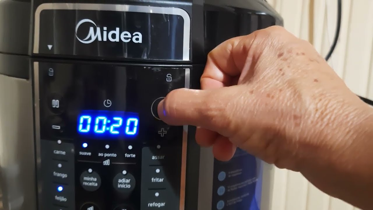 como fazer mandioca na panela elétrica midea