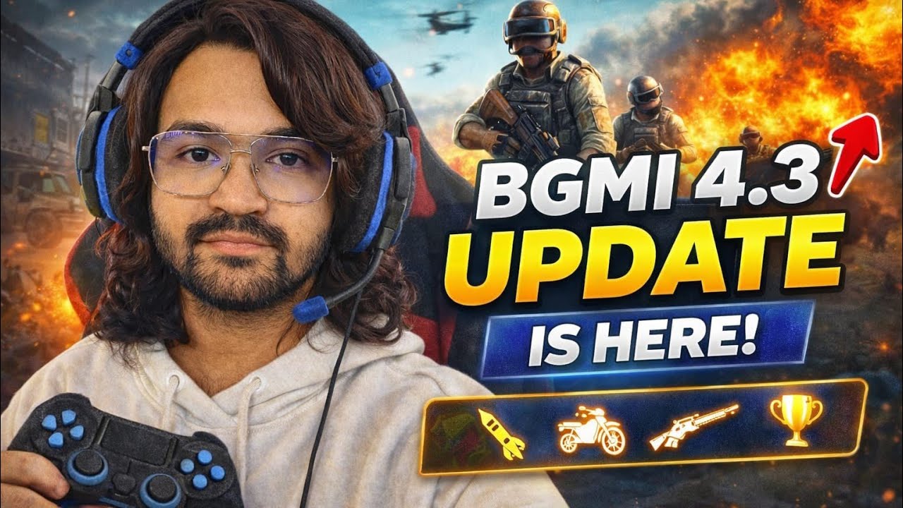 BGMI 4.3 Update 😱 | New Features, Rewards & Full Gameplay 🔥 | Battlegrounds Mobile India