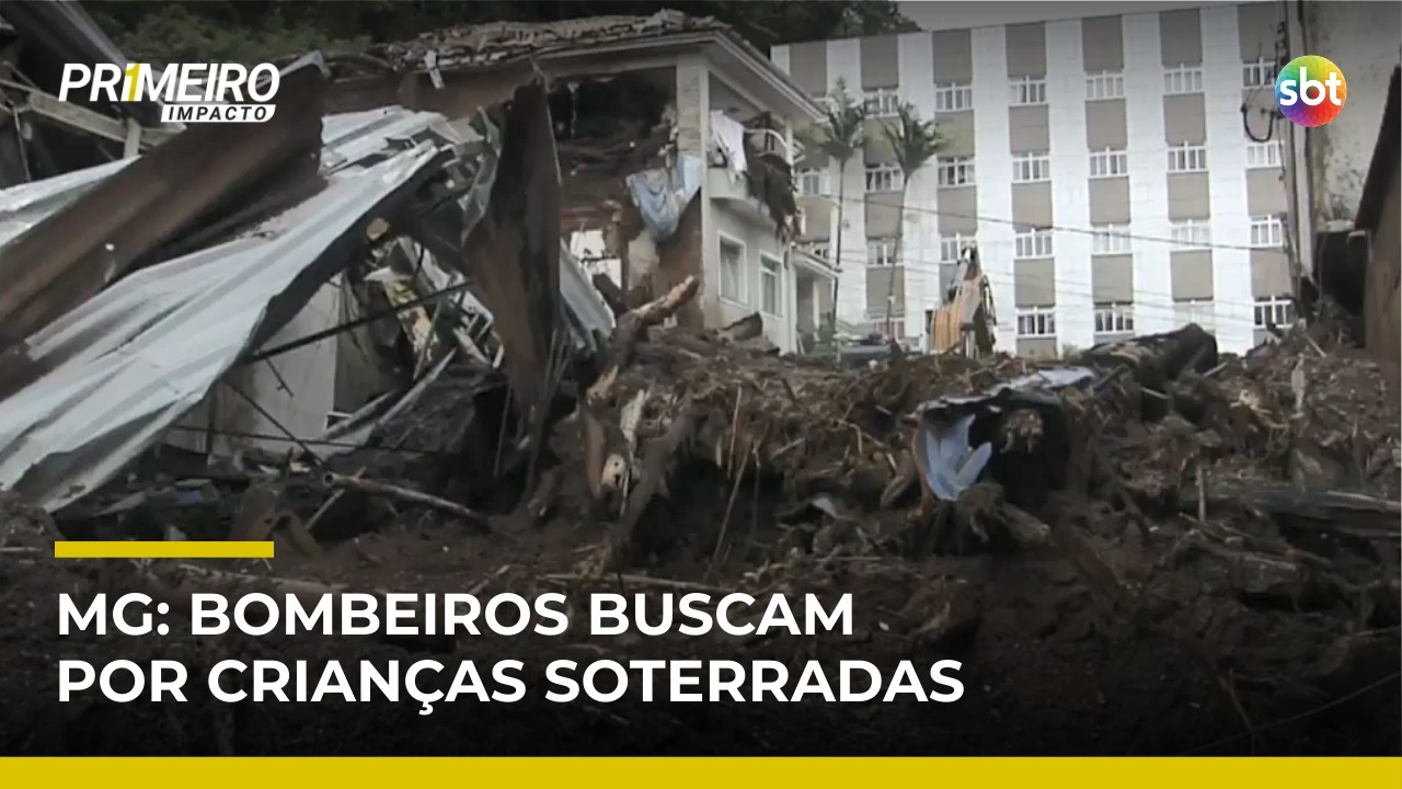 Crianças estão entre vítimas soterradas após deslizamentos em Juiz de Fora (MG) | #PrimeiroImpacto