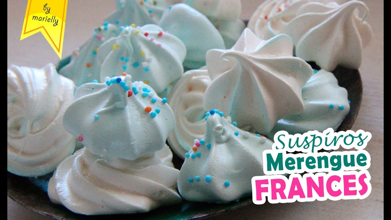 MERENGUITOS ó SUSPIROS con Merengue FRANCÉS PERFECTO | by Marielly