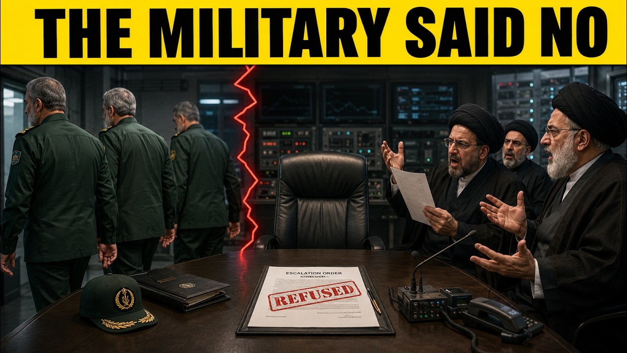 MILITARY OUT, LEADERS IN! Iran Hardliners Told To FIGHT US Themselves &mdash; Mega Twist In Iran War