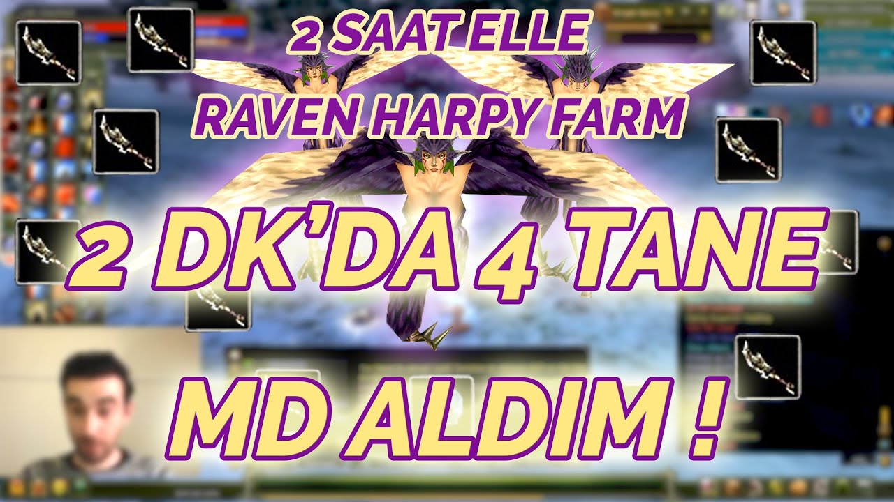 Raven Harpy Farm Lüfer/Emc Elle 2 Saat | INT BP | Altar | 2 dk'da 4 Tane Md Aldım !