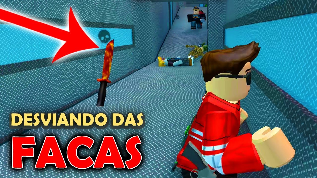 DESVIANDO DE TODAS AS FACAS - MURDER MYSTERY no ROBLOX