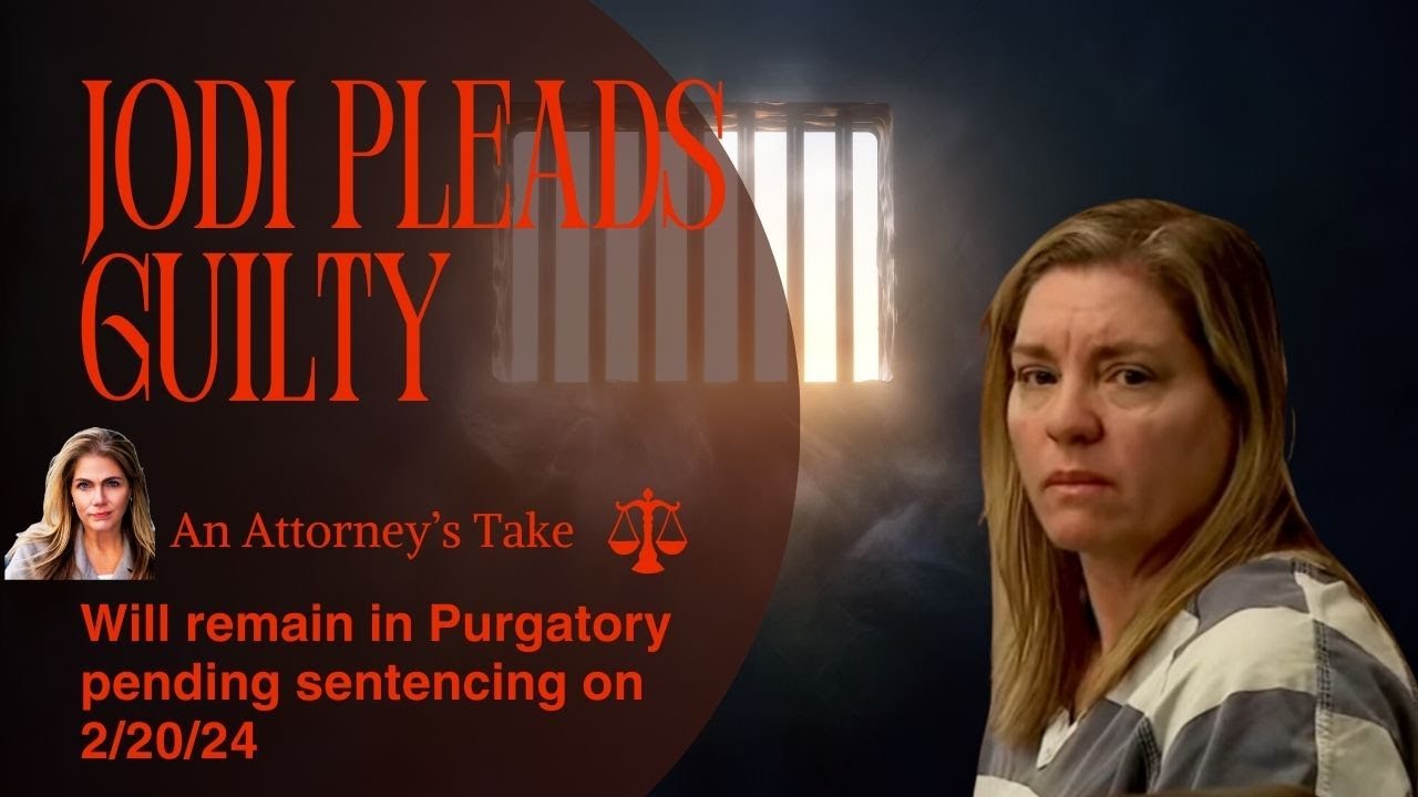 BREAKING: JODI HILDEBRANDT PLEADS GUILTY! Attorney Reacts