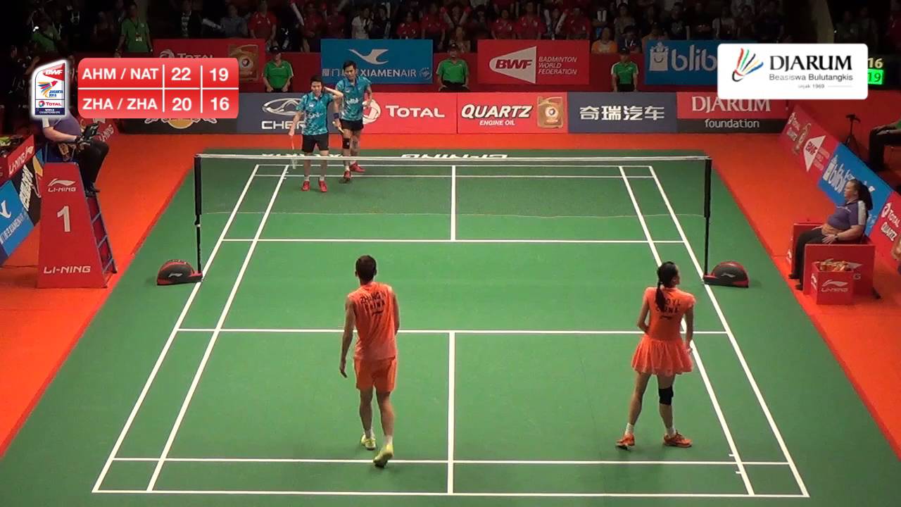 Tantowi Ahmad/Liliyana Natsir (Indonesia) VS Zhang Nan/Zhao Yunlei (China)