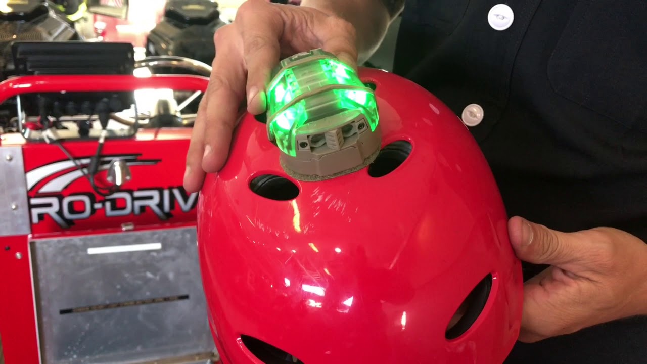 HFD Hel-Star Rescue Swimer helmet strobe traing video