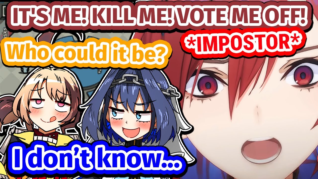 Impostor Liz Begs Everyone To Kill Her In Among Us