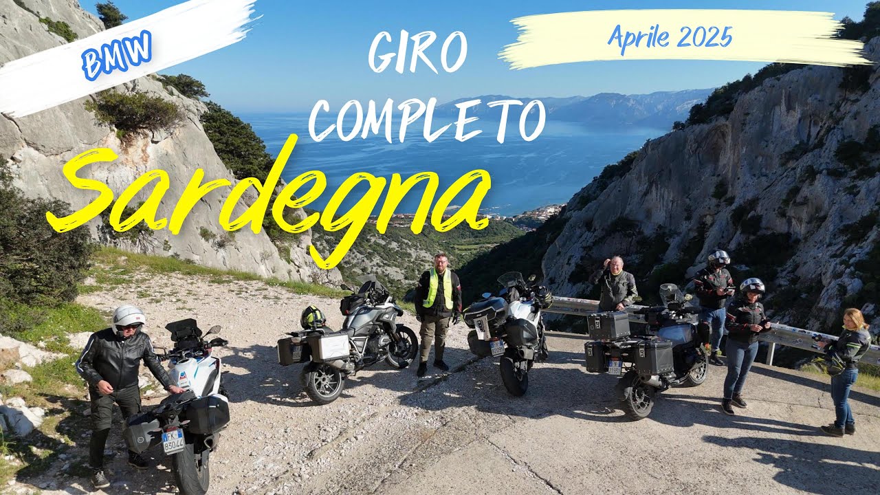 TOUR COMPLETO SARDEGNA 2025 IN MOTO