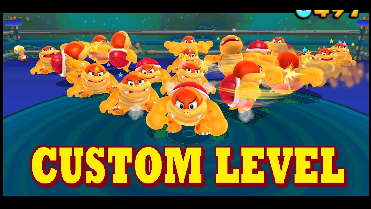 Can Mario beat 20 BOOM BOOMS ? - Super Mario 3D Land [CUSTOM LEVEL]