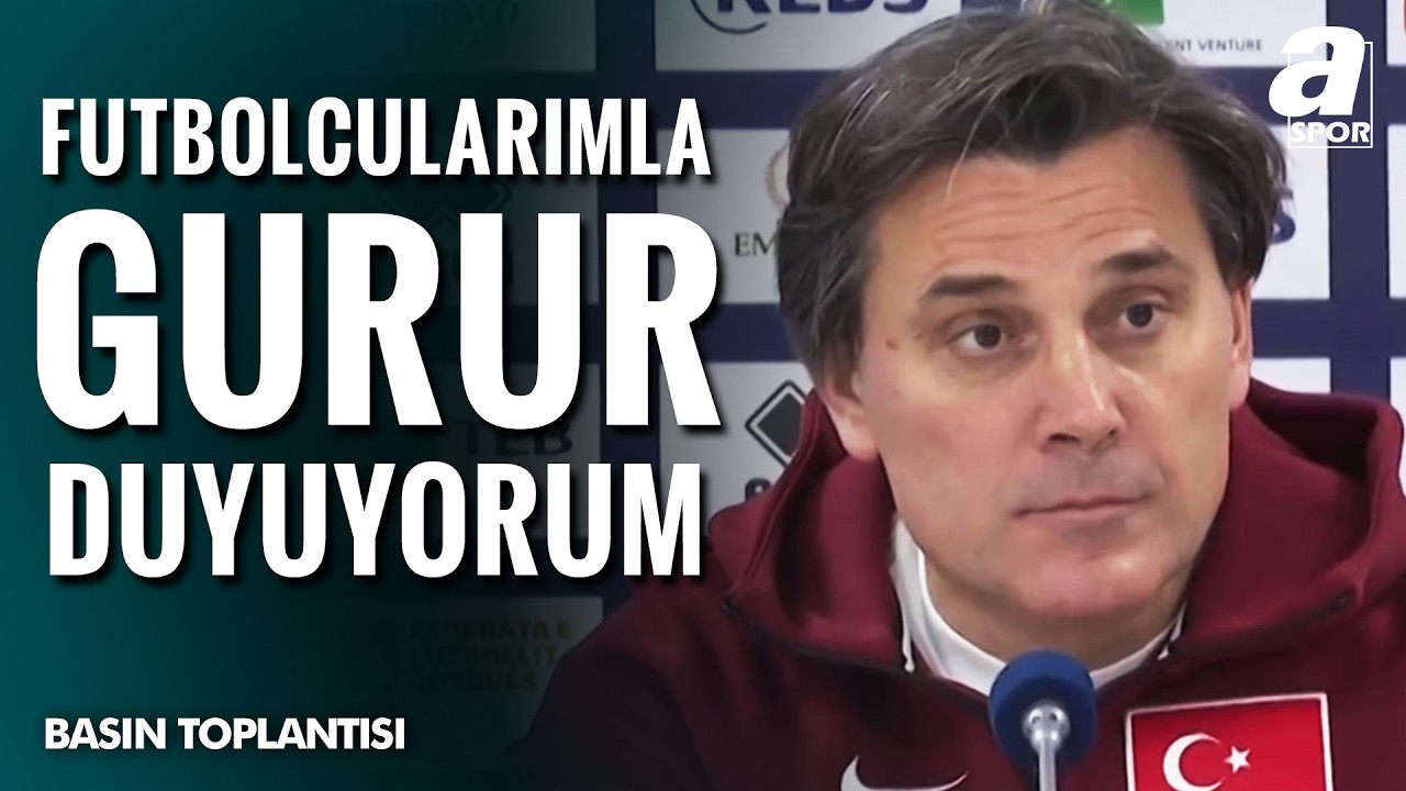 Kosova 0-1 T&uuml;rkiye | Vincenzo Montella Ma&ccedil; Sonu Basın Toplantısı