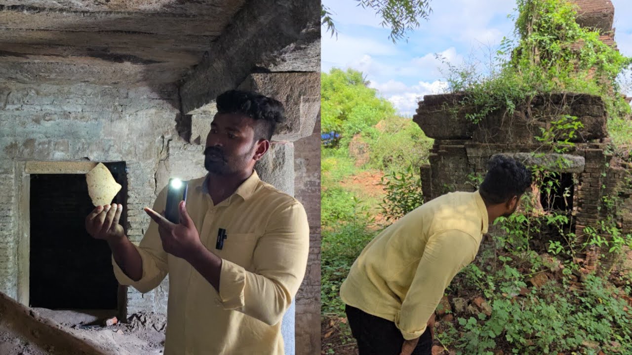 🙄😱புதையல் ஆசையால் கோவில் உள்ளே தோண்ட பட்ட சுரங்கம் |சேமக்கோட்டை கோவில் |புதையல் ஆசையால்...