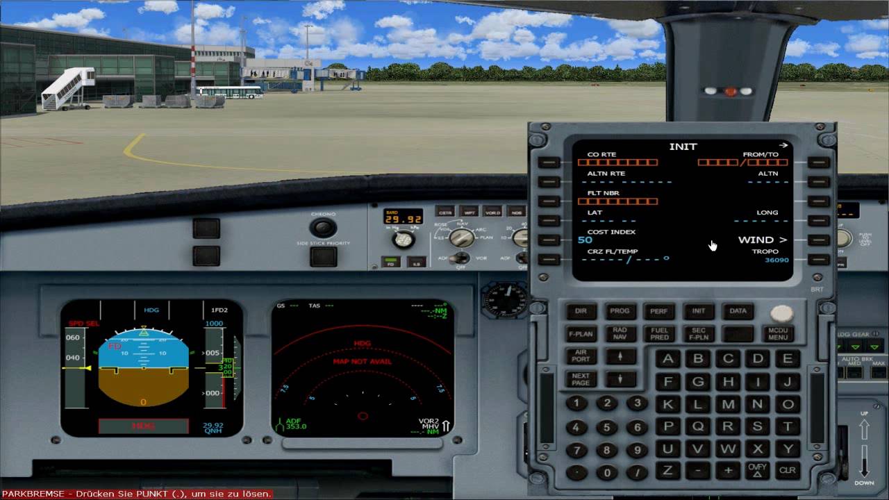 Wilco Airbus Tutorial Flight [GERMAN] part 1
