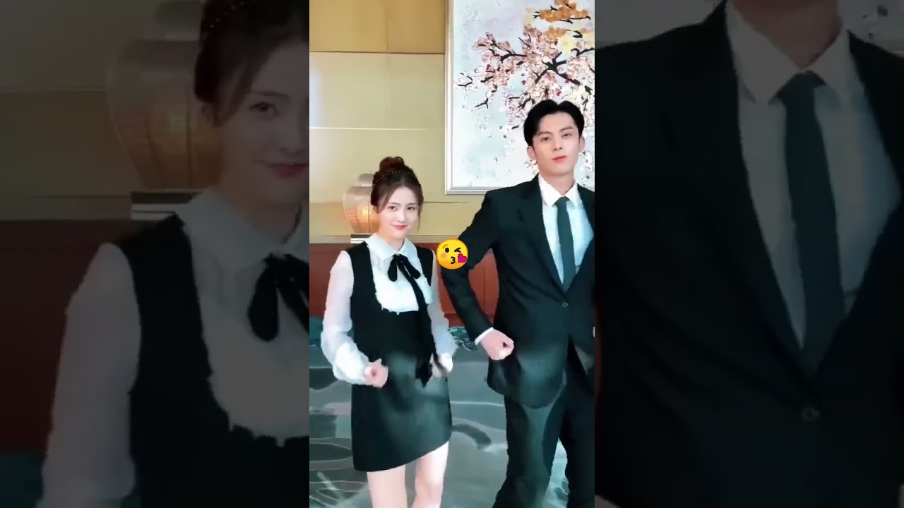 Dylan wang and bailu.......   good chemistry 
