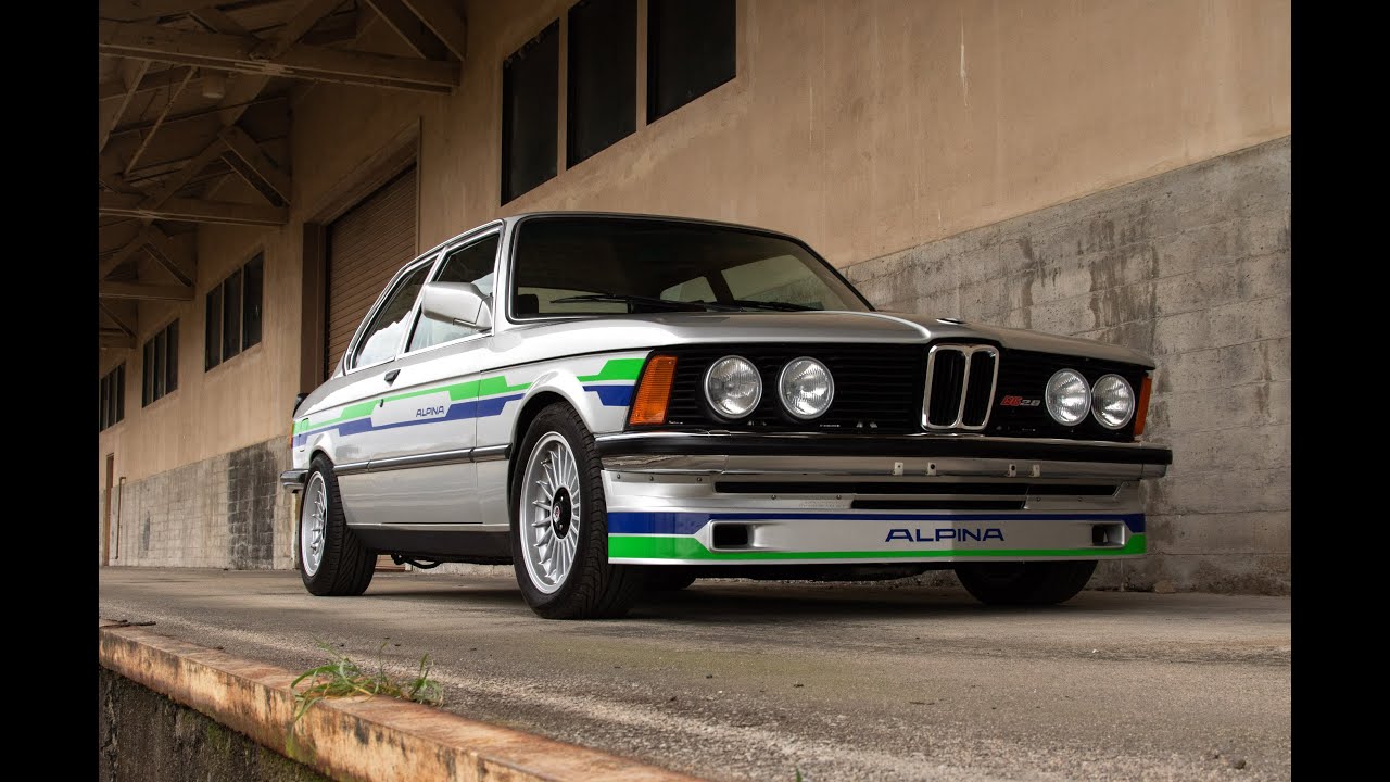 1982 Alpina B6 Driving