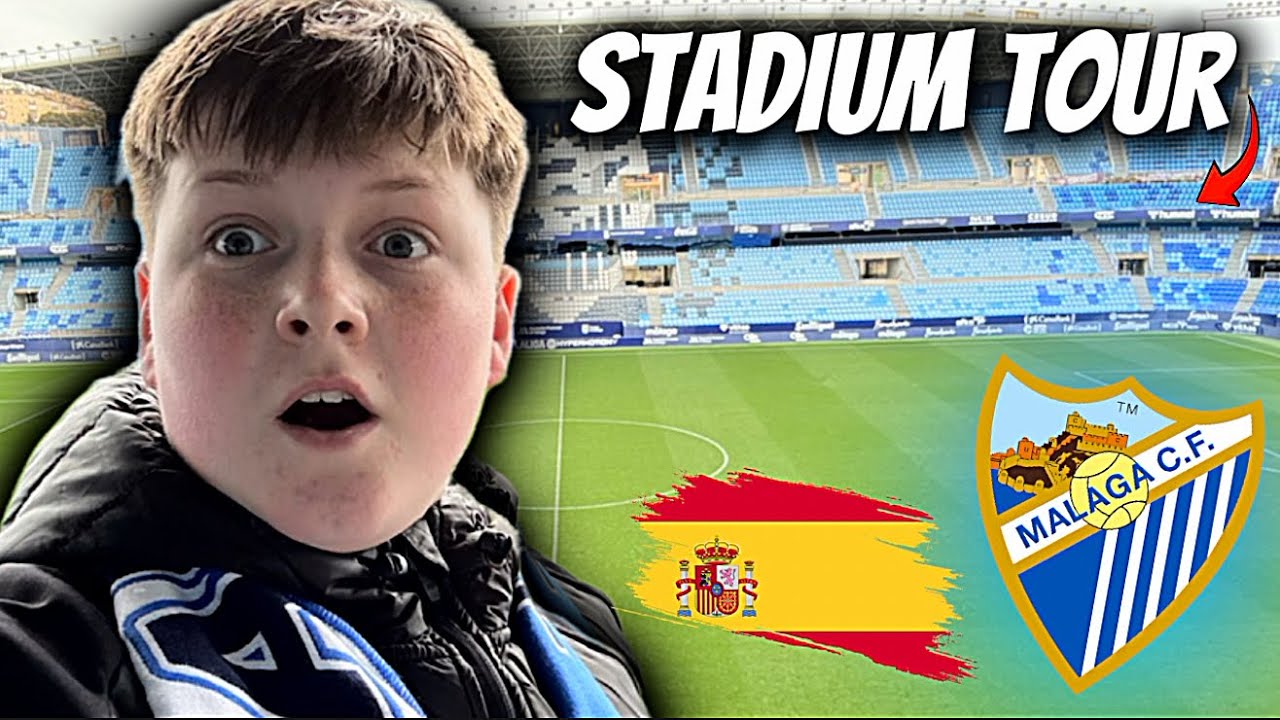 Malaga CF Stadium Tour!!! 🇪🇸⚽️