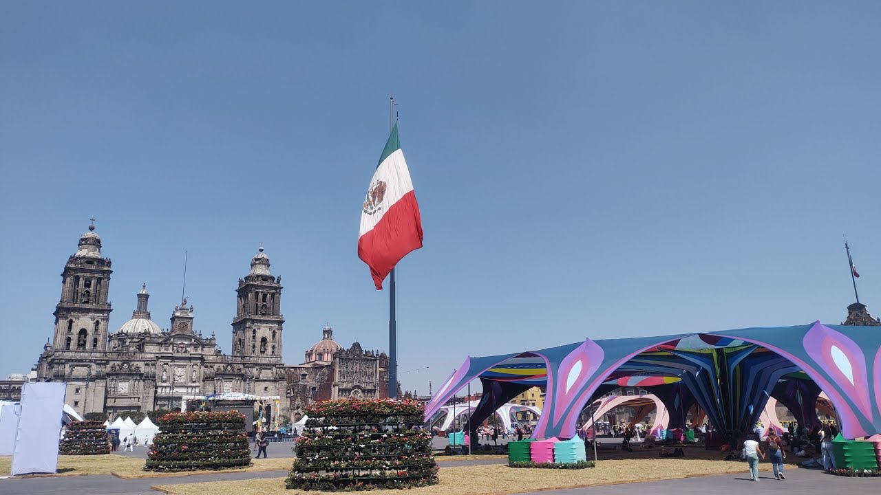 Conociendo Jardin del Buen Amor  Zocalo CDMX, vacunación y Barrio Chino, en fiestas año nuevo 2026