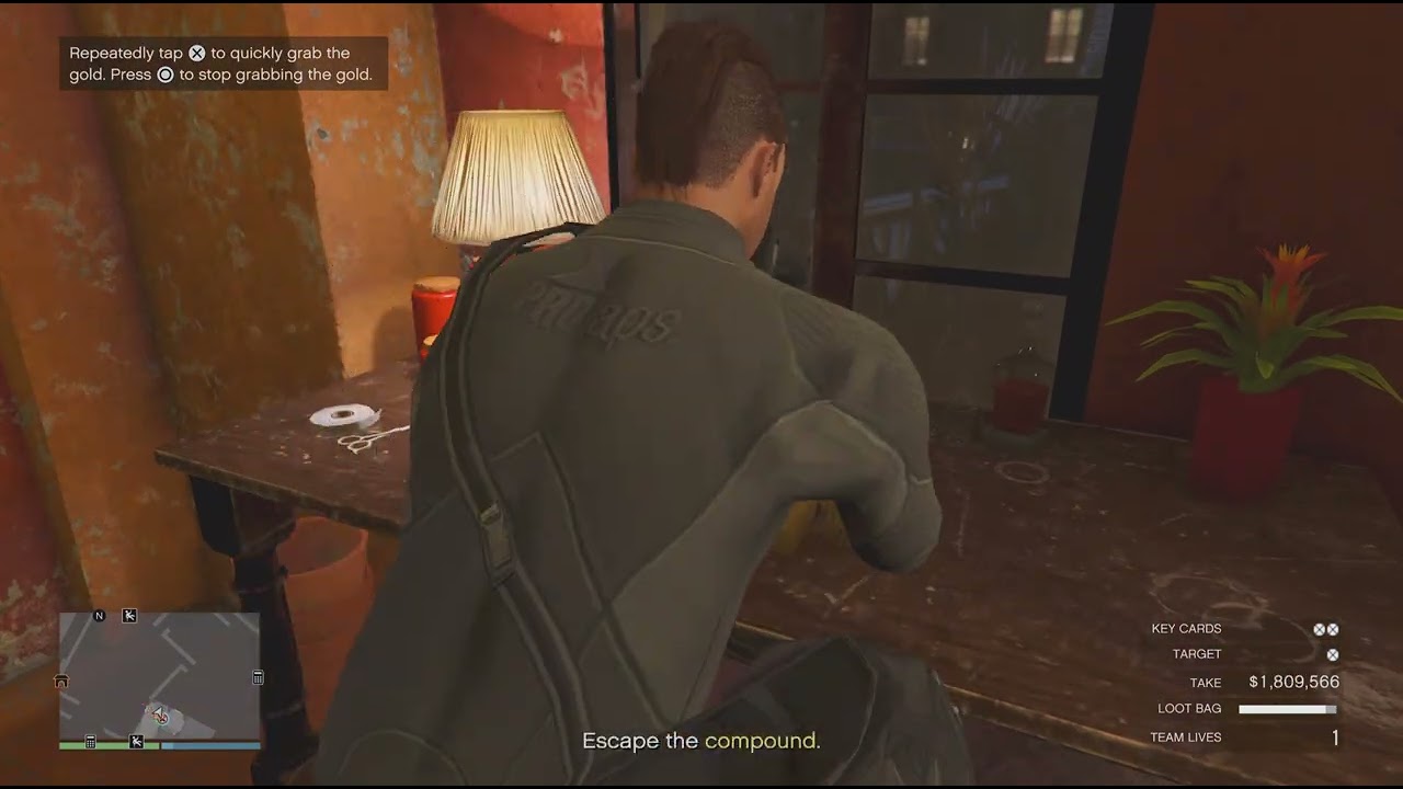 GTA Online Cayo Perico Heist / kosatka approach trio Pink Diamond
