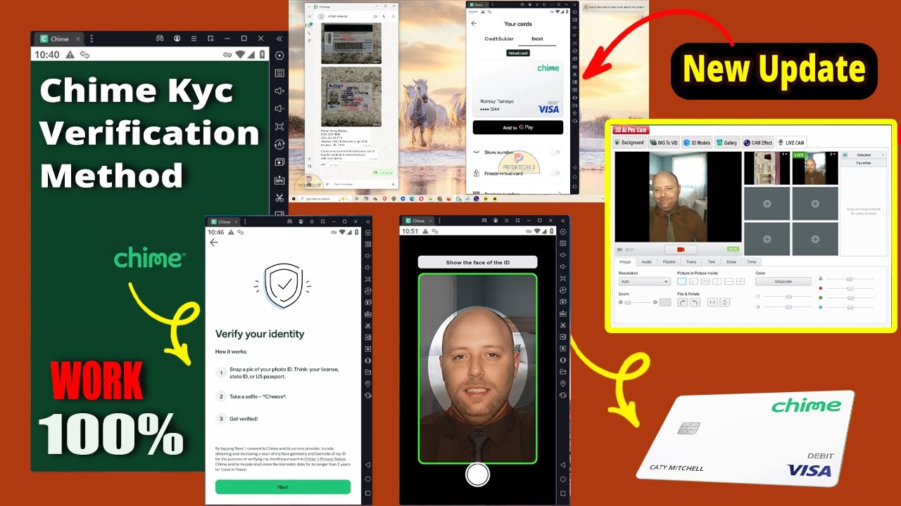 KYC verification Chime Bank account in 2026 | Chime bank re-verify method | cash app account create