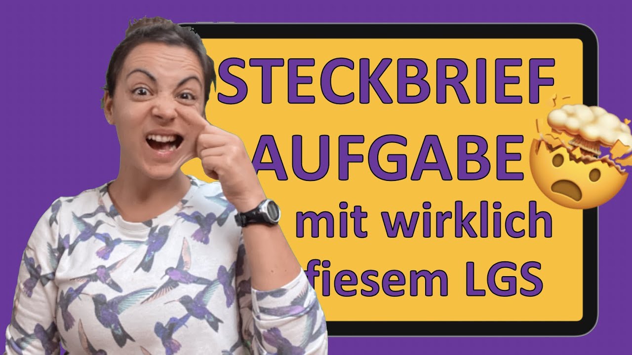 Steckbriefaufgabe mit wirklich fiesem LGS | Kochrezept, das immer klappt! | Funktion dritten Grades