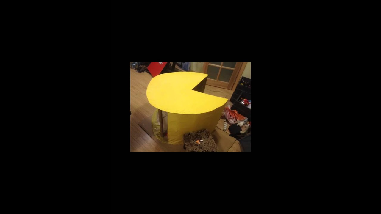Making a Pac-Man costume