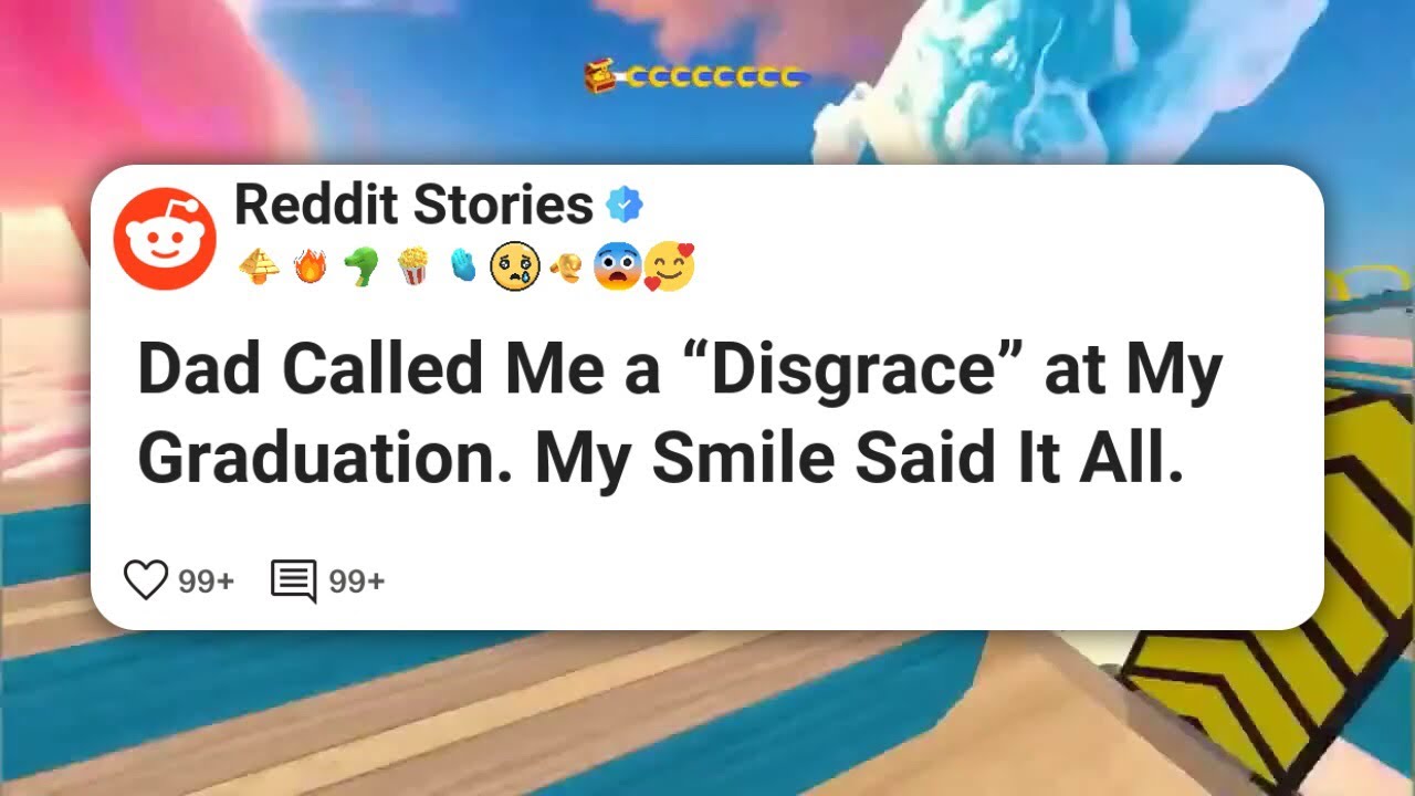 Dad Called Me a “Disgrace” at My Graduation. My Smile Said It All. #reddit 