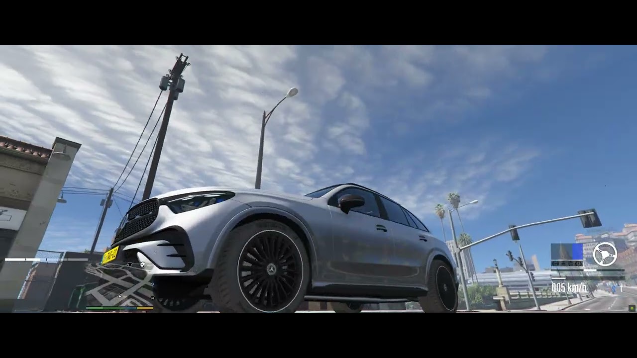 GTA V | 2023 BENZ GLC 300 AMG Line Version [Add-On | Tuning | Animation] 3.0 Version By RACE Team