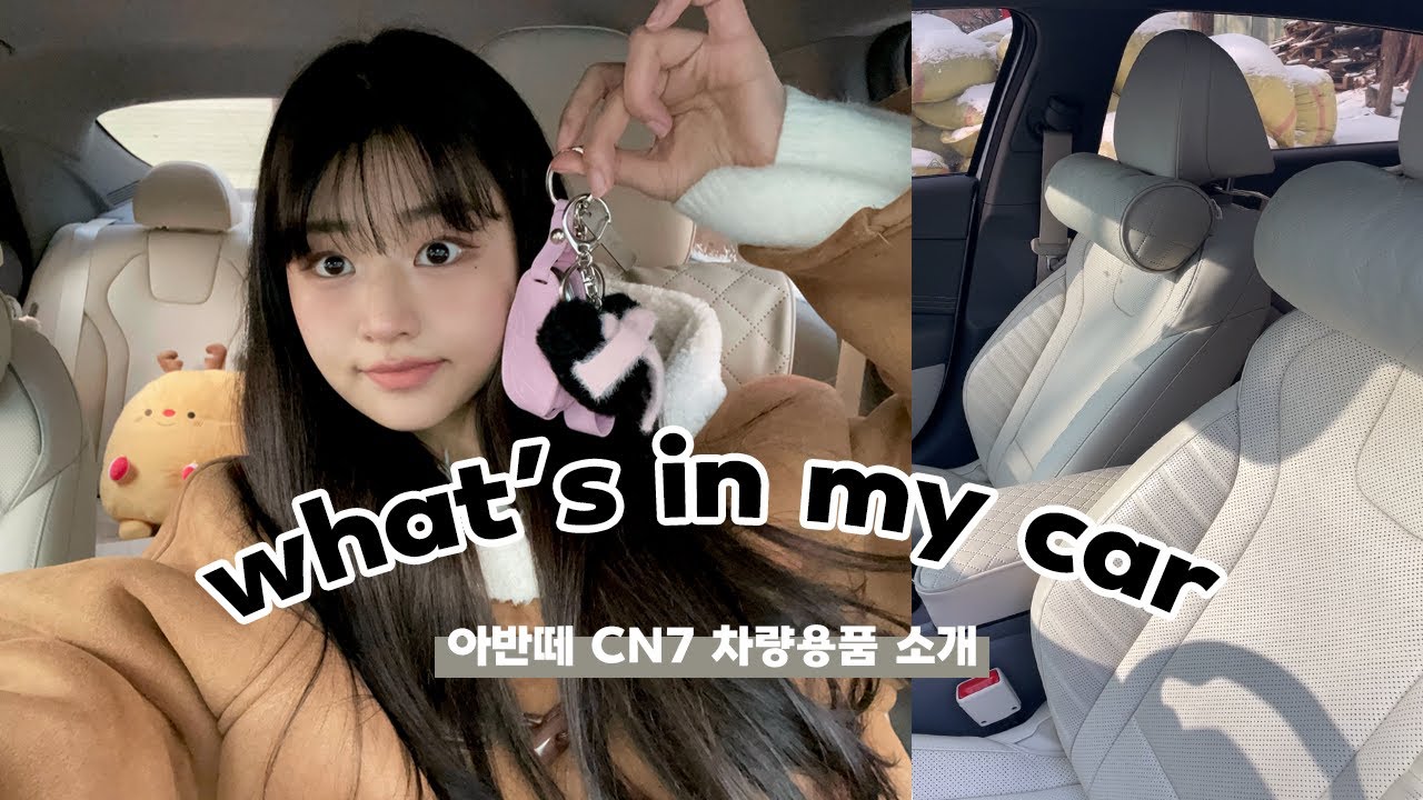 왓츠 인 마이 카! 🚗 아반떼 CN7 차량용품 소개 / 파워 N의 차를 소개합니다 / 차랑용품 꿀템 가득 / 자동차 용품 추천