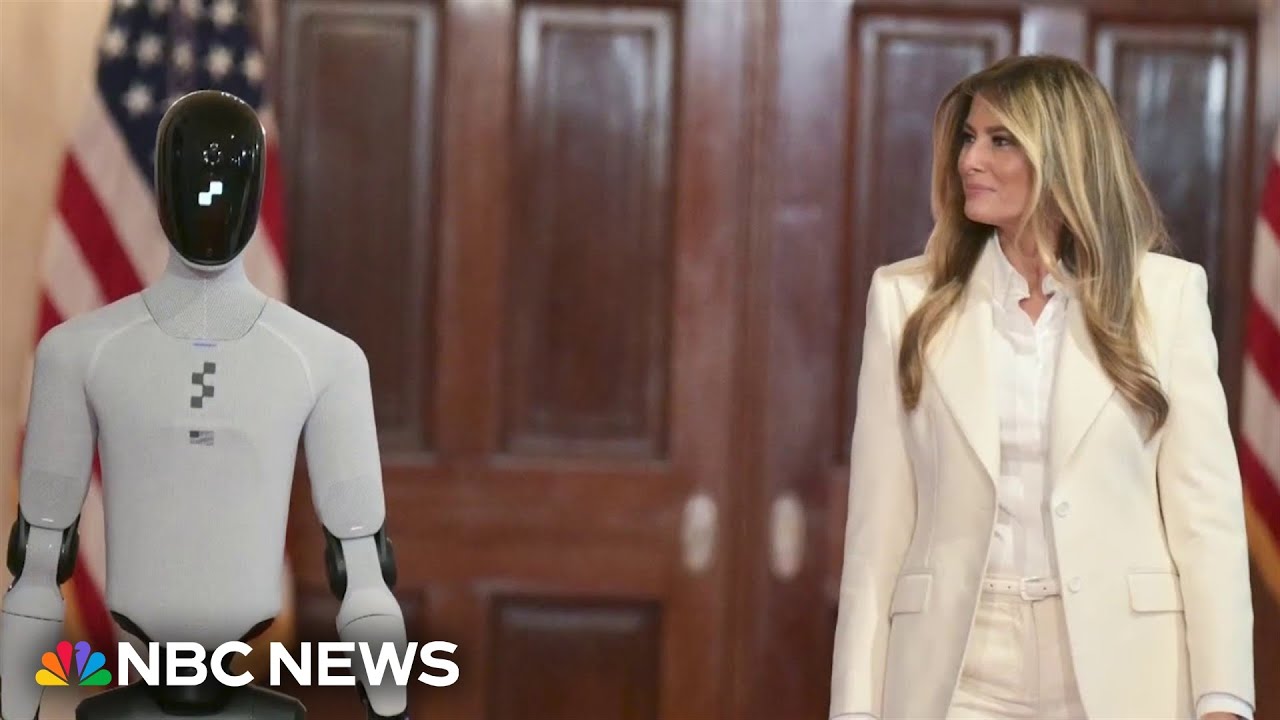 Viral robot appearances on the rise as White House hosts humanoid robot