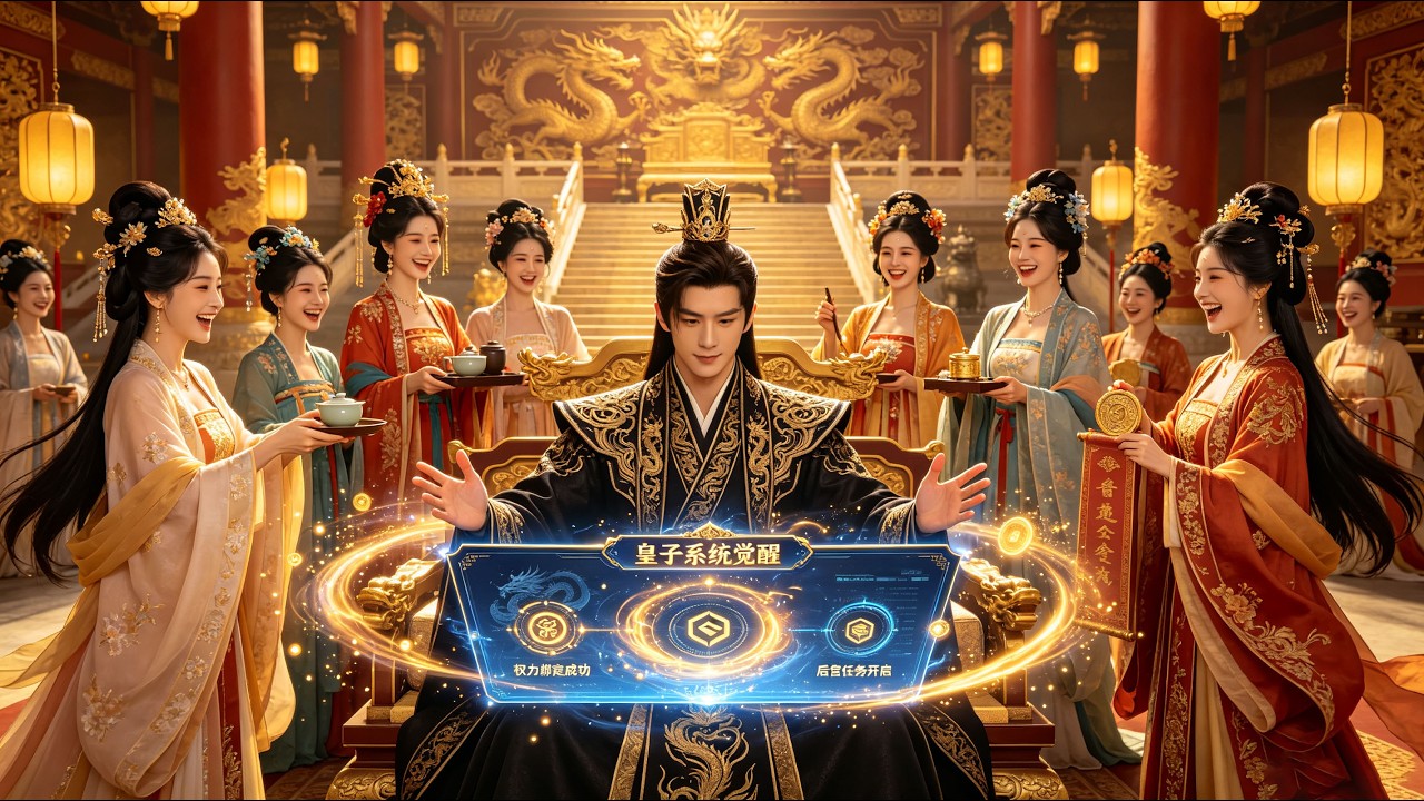 [Multi SUB] ｜他穿成傀儡君王被权臣处处算计，还好他觉醒系统，据理力争打破旧规！平定动乱，扛起江山，后宫嫔妃天天宠爱他！！#剧能充电站 #MiniDrama#精彩大陆短剧