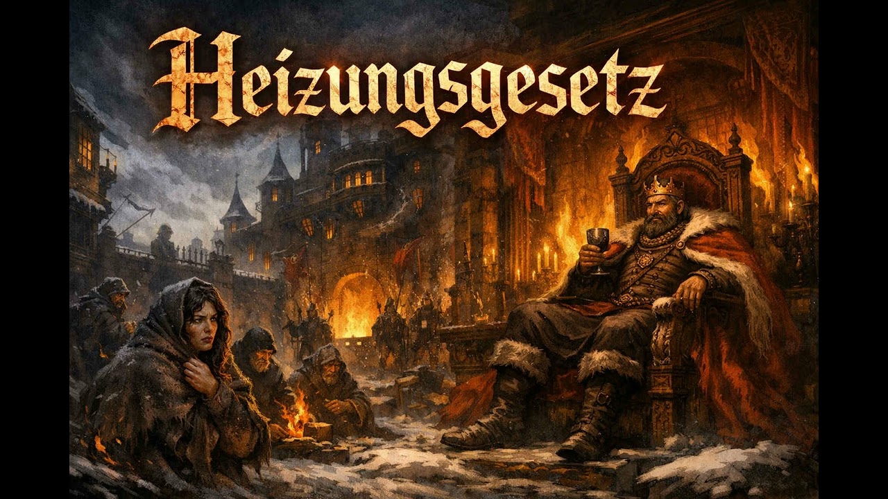 Heizungsgesetz – Mittelalterliche Satire über Macht & Kälte | Die Krieger des Seins