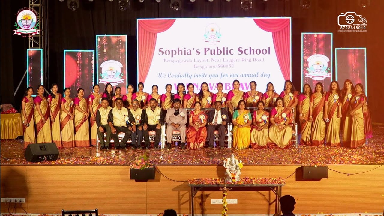 Sophia's Public School Annual Day 24-25, Varna Vaibhava 🥳