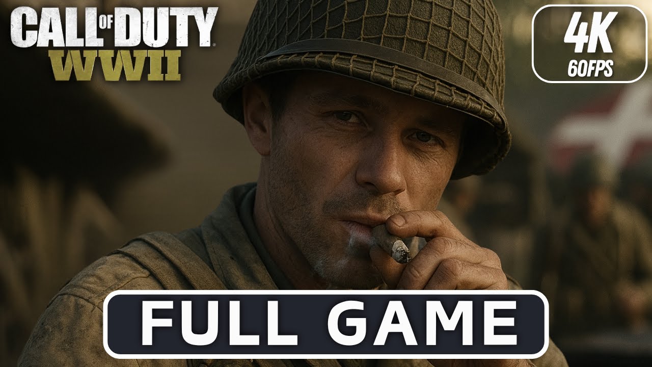 CALL OF DUTY WW2 Gameplay Walkthrough FULL GAME [4K 60FPS PS5] - No Commentary