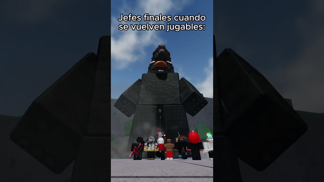 Jefes finales cuando se vuelven jugables