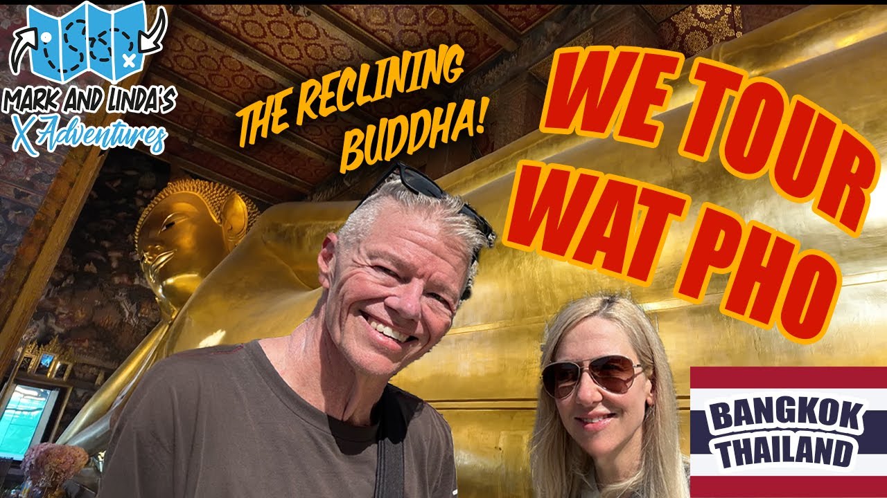 Surviving Bangkok’s Heat at Wat Pho: Touring the Massive Reclining Buddha #recliningbuddha #bangkok
