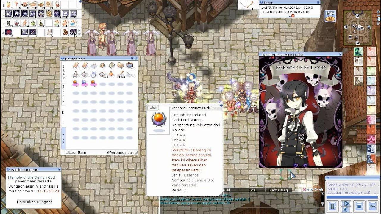 Ranger Trapper Solo Temple Of Demon God Ragnarok