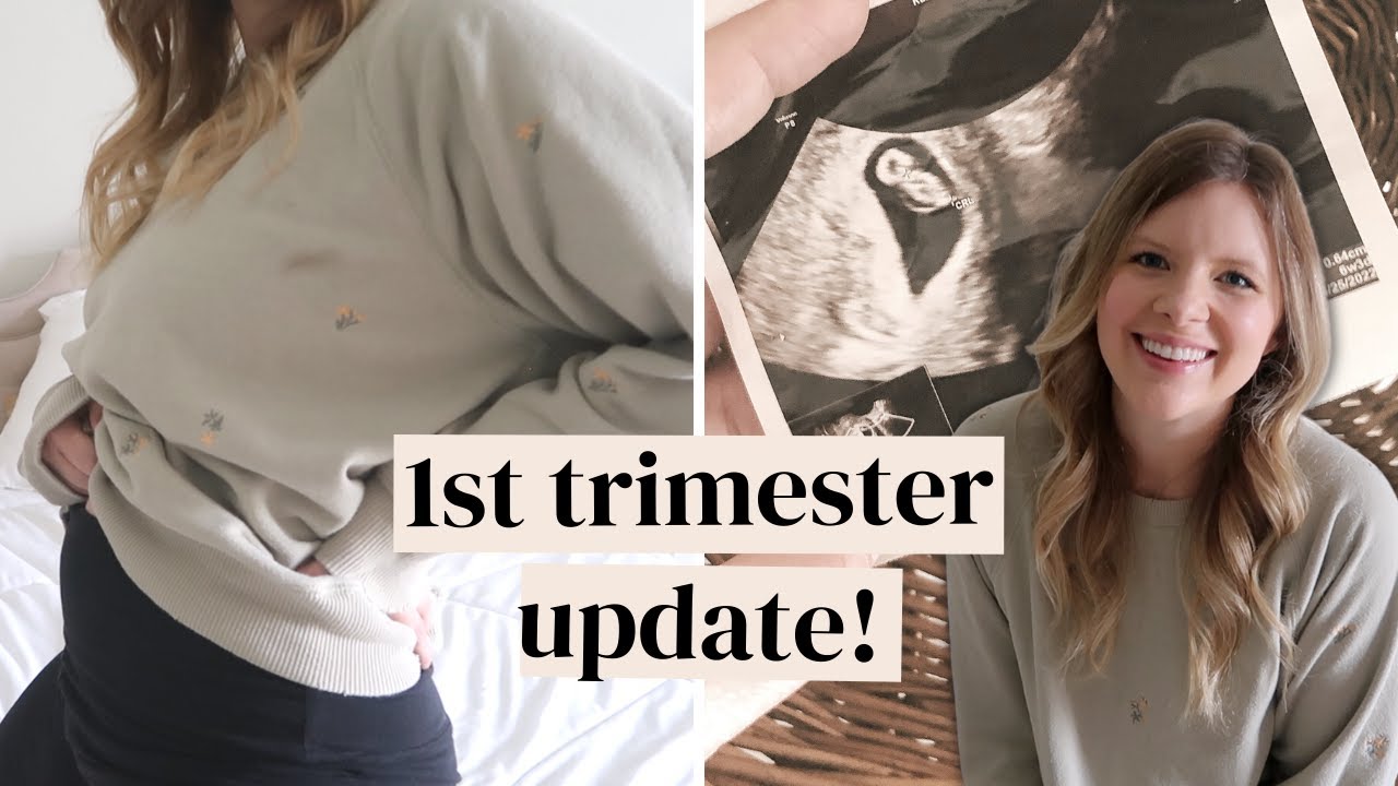 I'M PREGNANT! First Trimester Update After Frozen Embryo Transfer | Symptoms, IVF Medications, FAQs