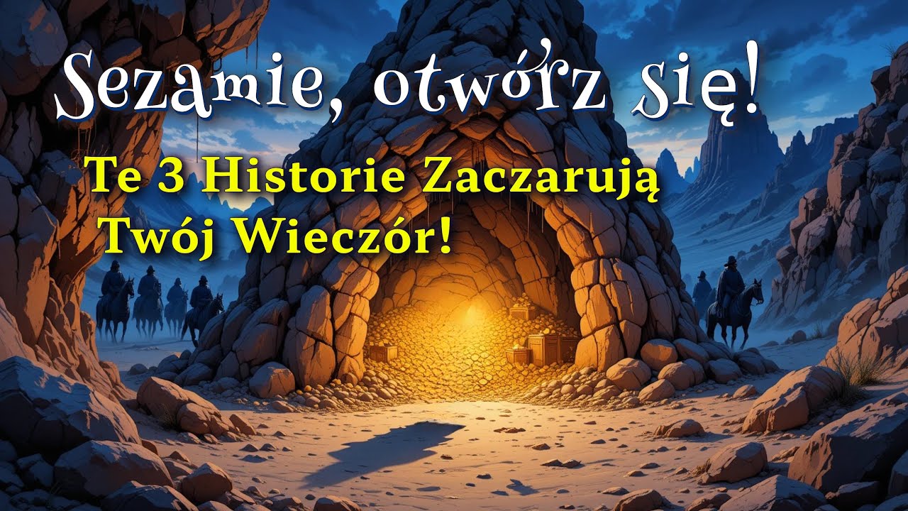 3 Baśnie na Dobranoc – Skarby, Magia i Przygody 🧞‍♂️🌙 | Audiobook po Polsku